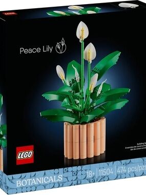 NEW Lego Peace Lily Botanicals